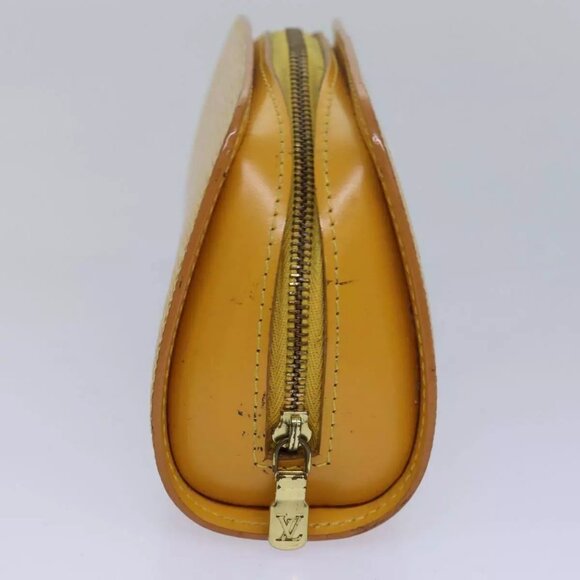 LOUIS VUITTON Epi Dauphine PM Pouch Yellow - Picture 10 of 16
